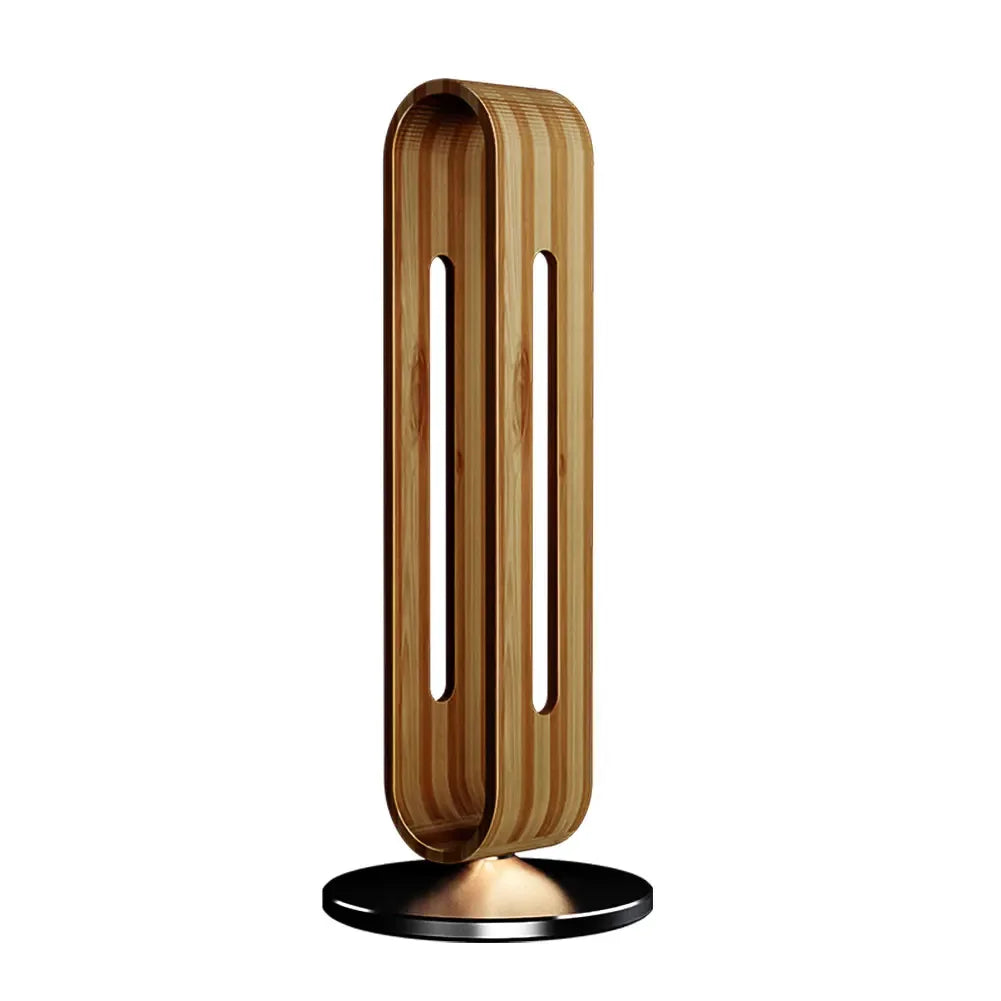 Bamboo Wood & Aluminum Headphone Stand