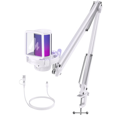 USB Gaming Microphone with RGB Lighting