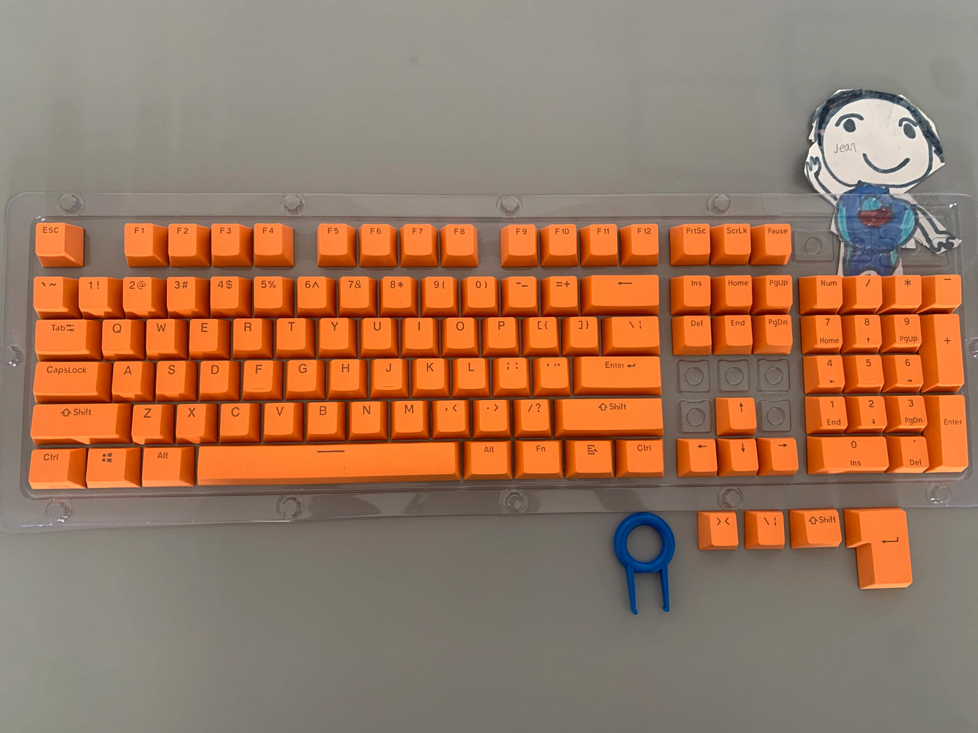 108 Key PBT OEM Backlit Keycap Set