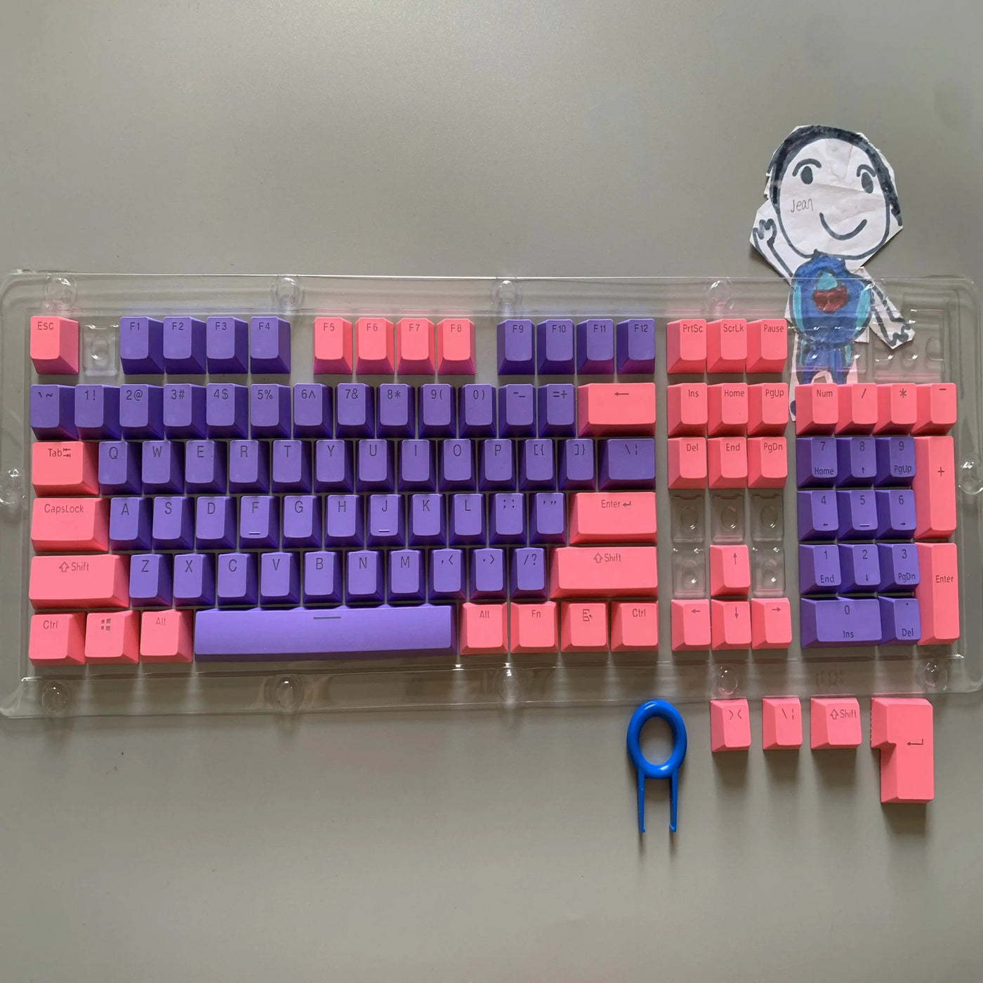 108 Key PBT OEM Backlit Keycap Set