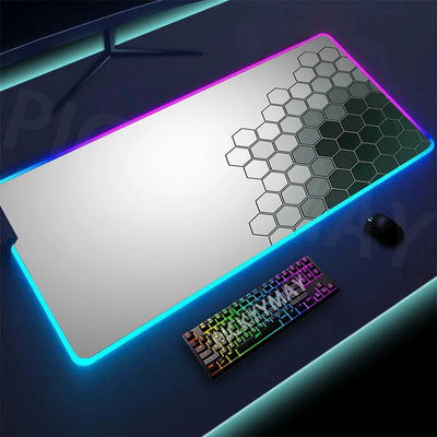 Geometry Large RGB Mousepad