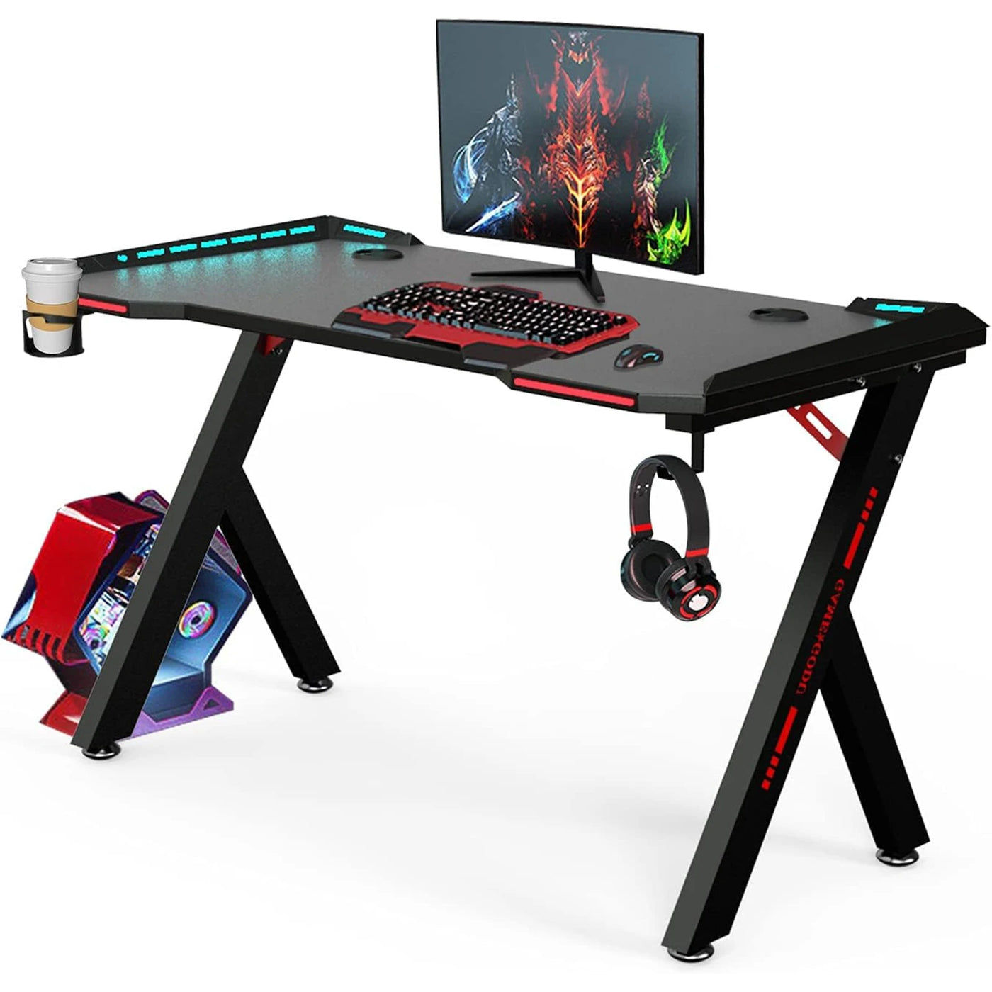 Ergonomic Workstation with Carbon Fiber Surface