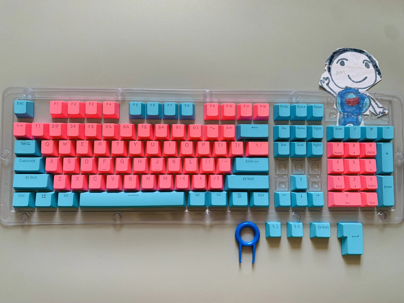 108 Key PBT OEM Backlit Keycap Set