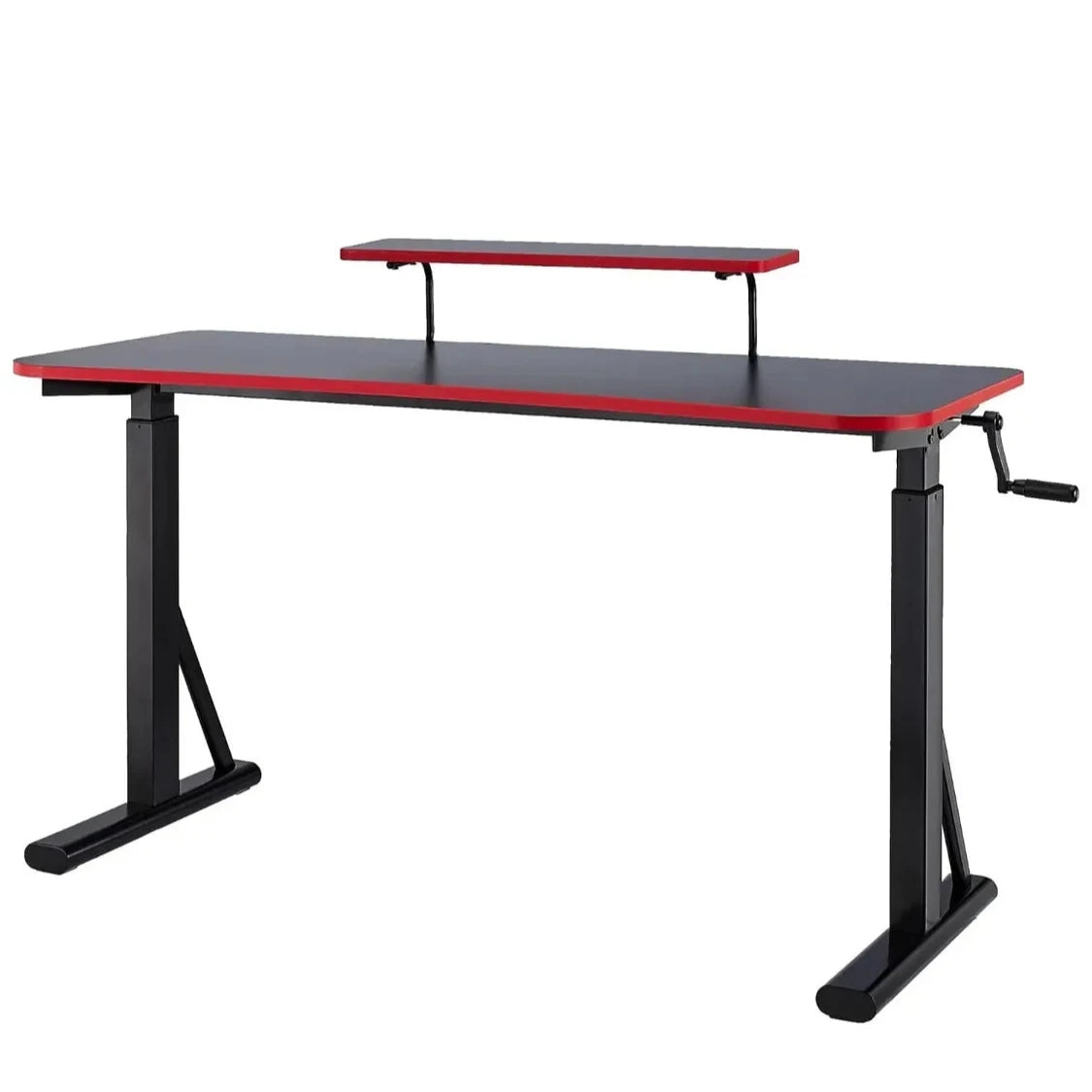 Height-Adjustable Gaming Computer Desk
