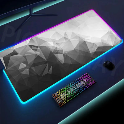 Geometry Large RGB Mousepad