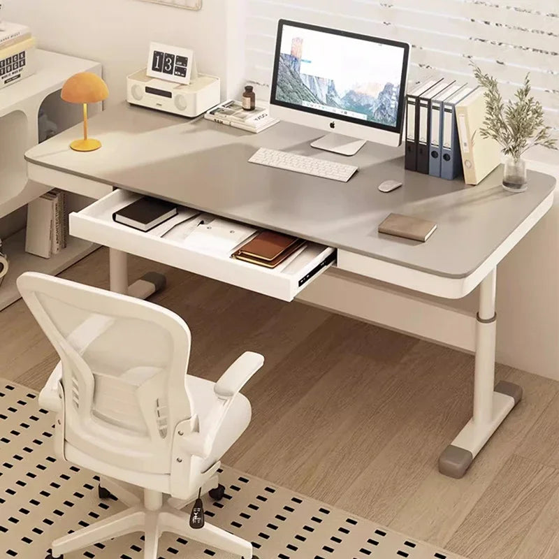 Lifting Desk with Storage Drawers
