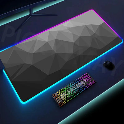 Geometry Large RGB Mousepad
