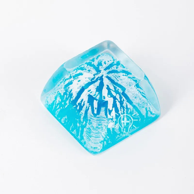 Hand-Customized Resin Keycaps