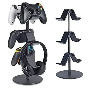 3-Tier Game Controller Stand & Headphone Holder