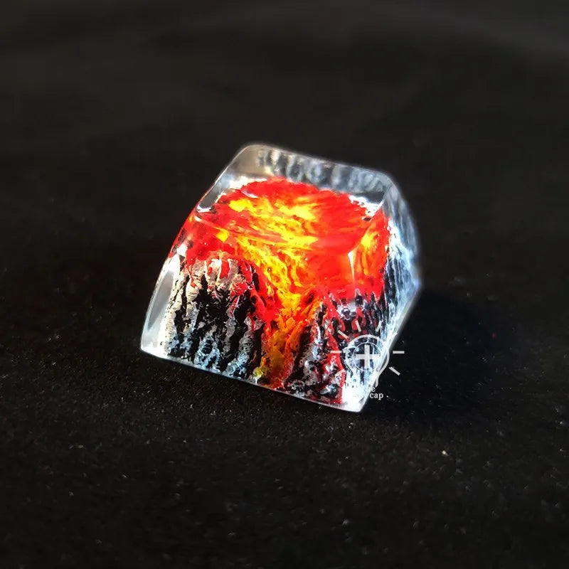 Hand-Customized Resin Keycaps