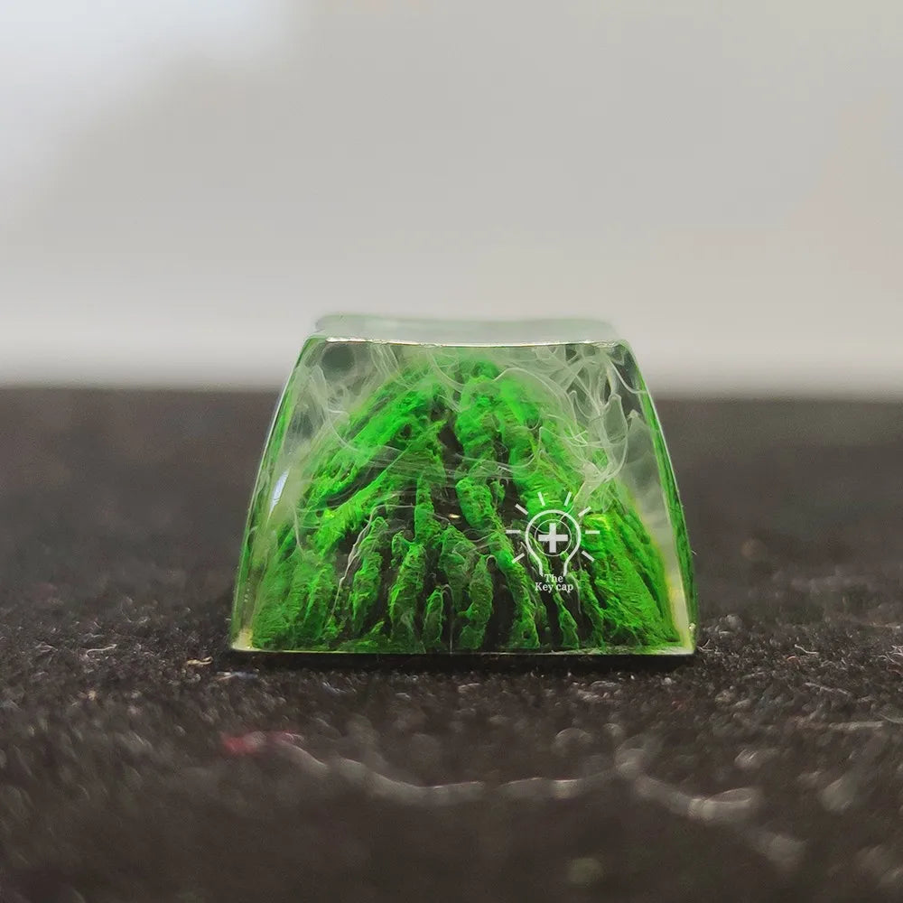 Hand-Customized Resin Keycaps