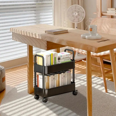 2-Tier Movable Bookshelf
