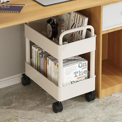 2-Tier Movable Bookshelf