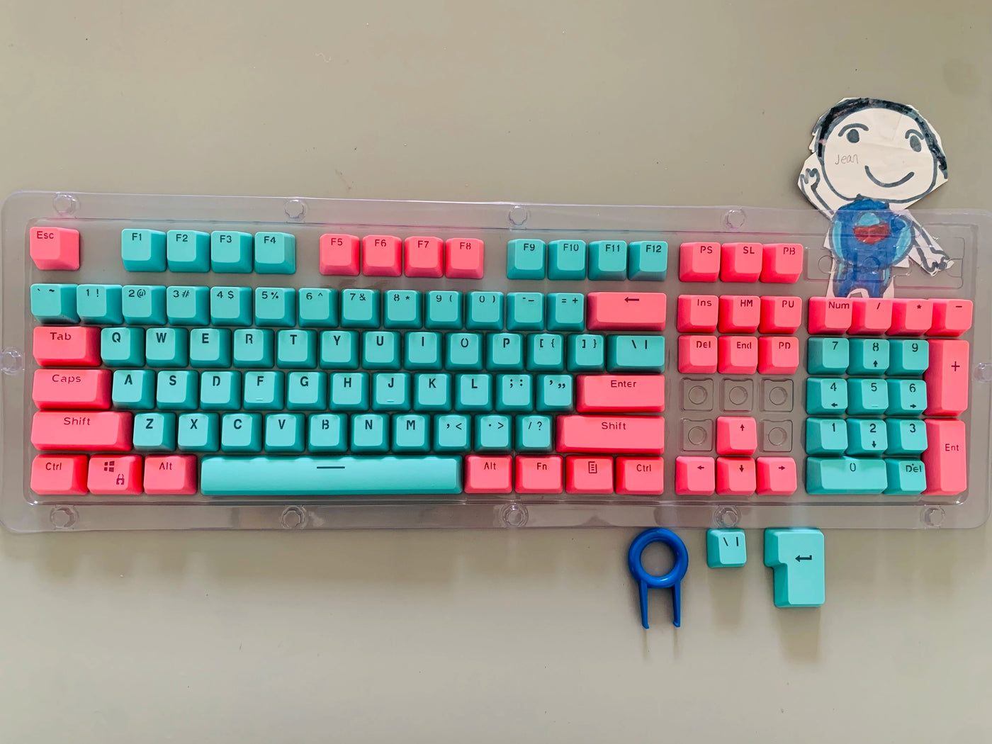 108 Key PBT OEM Backlit Keycap Set