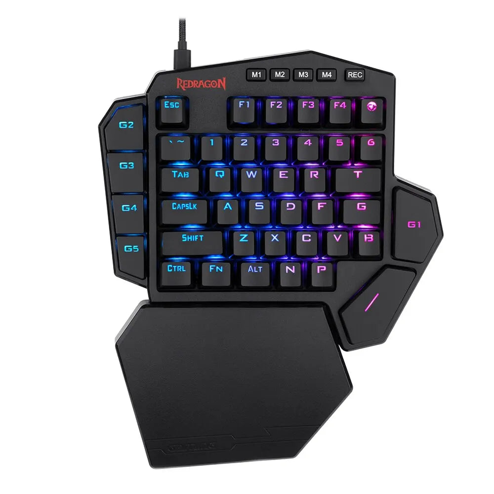 RGB 42-Key One-Handed Mechanical Gaming Keyboard