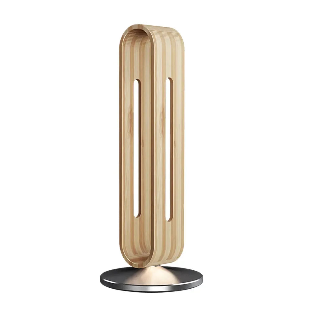 Bamboo Wood & Aluminum Headphone Stand
